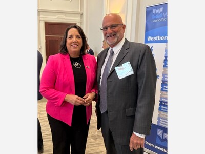 All the right moves. Needham resident honored. The Westborough Economic Development Committee (EDC) presents Best Sustainable Business Award to Marks Moving & Storage, Inc.
