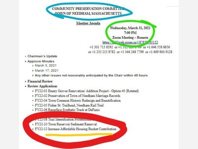Community Preservation Committee (CPC) Meeting